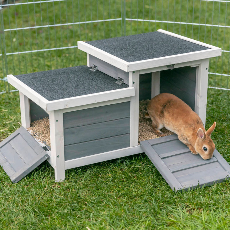 Trixie Natura, petit huche pour petits lapins, lapins, cochons d'Inde et tortues