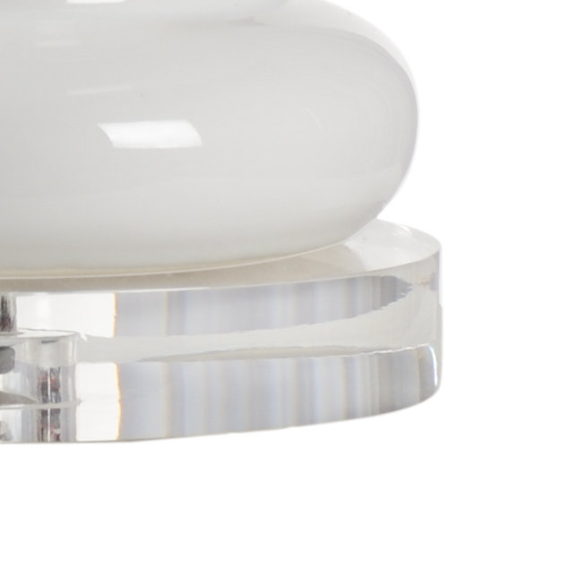 Gate Finial Table Lamp, Snow