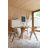 Lotus Oak Round Solid Wood Dining Table