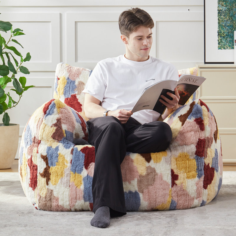 Fauteuil à billes Classic, H 30 po x l 45 po x P 39 po, Teinture par nœuds