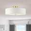 Plafonnier semi-encastré 5 lumières Bazilijus-430015665-430015663