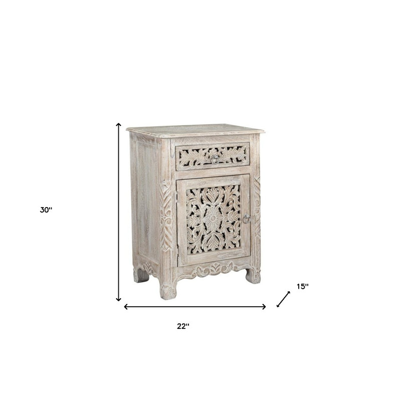 Table de chevet 30 po Normant