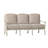 Casa 77.75'' Wide Aluminum Patio Sofa with Cushions-26092603-26092598