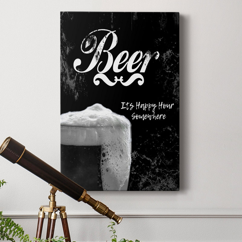 " Beer ", 60" H x 40" W x 1" D