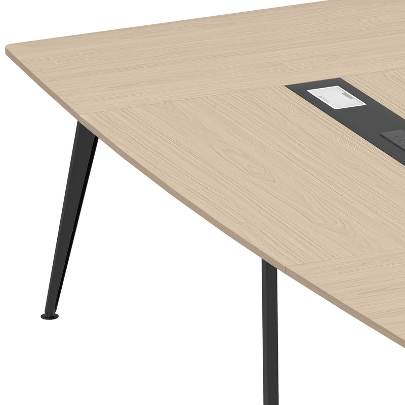 89.7'' Boat Shaped Conference Table