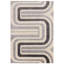 Chariah Geometric Ivory/Grey Area Rug-422585367