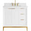 Bungalow 36" Freestanding Standard Single Bathroom Vanity with Top-2010609592