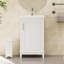 Meuble-lavabo simple 20 po avec plateau Sharette-501414760