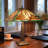CHLOE Lighting FIRMAN Tiffany-Style 2-Light Mission Table Lamp 16" Shade