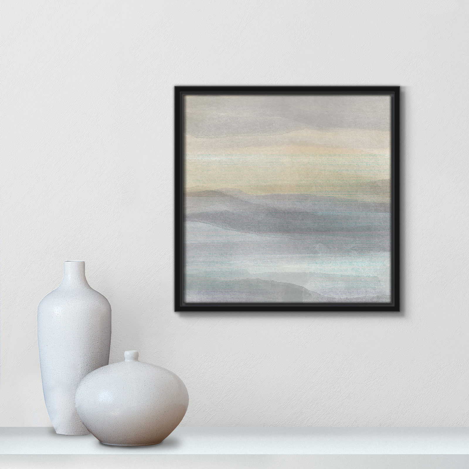 Finnian "Concept of Life" Print, 13.5" W x 13.5" H, Black