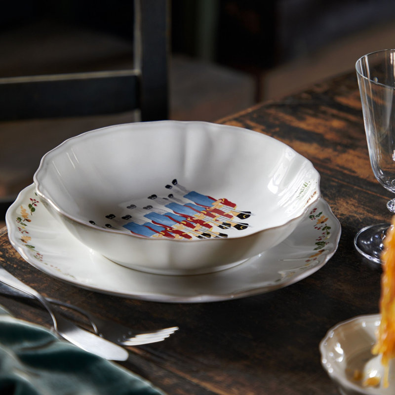 Fine Stoneware Pasta Bowl
