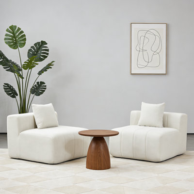 Modular Chenille Sectional – Compression-2 Pillows