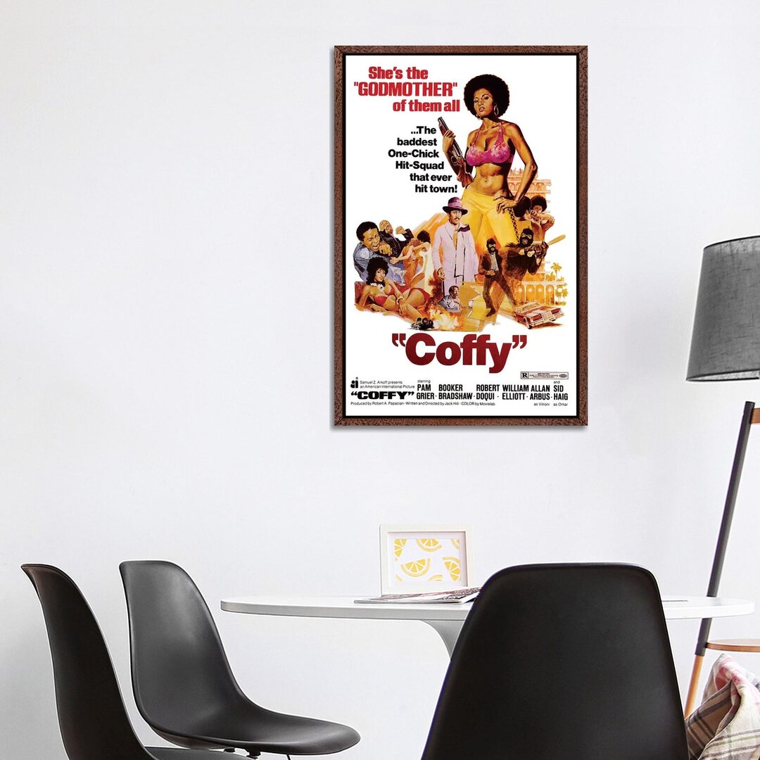 Leinwandbild Coffy Film Poster von Radio Days