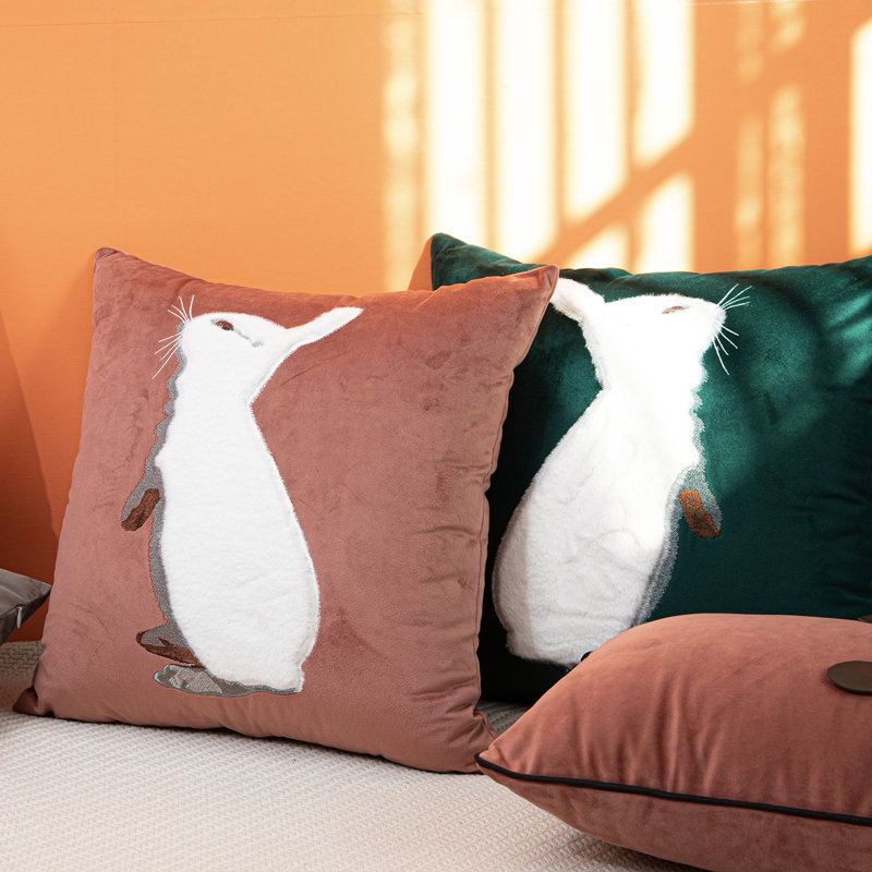 Coussin Rabbit, Rose
