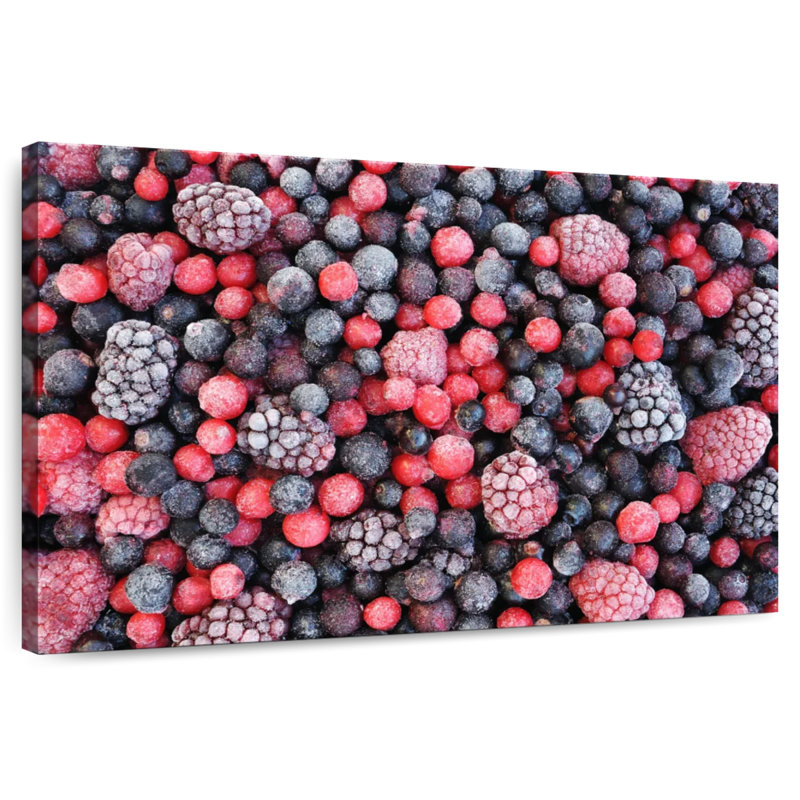 Yarlin Frozen Berries, 26" H x 39" W