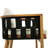 Jolie Patio 5-Piece Acacia Wood Dining Set With Rope Chairs & Cushions
