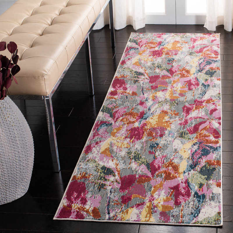 Tuck 300 Performance Abstract Rug, Runner 2'2" x 7'