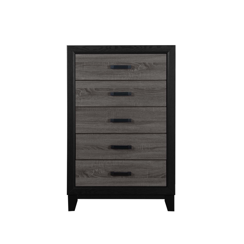 SOLUTO GREY AND BLACK CHEST