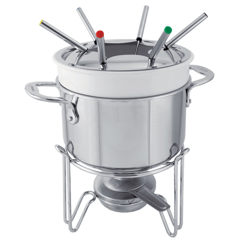 Cuisinox Elite 3 pte Ensemble à fondue en acier inoxydable