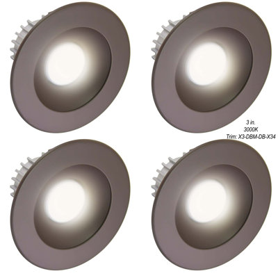 4'' Dimmable Air-Tight Standard Recessed Lighting Kit