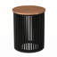 Tables d'appoint en bois massif d'acacia