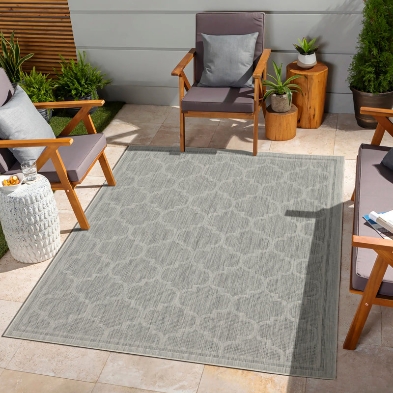 7 Ft. 10 In. X 10 Ft. 3 In. Indoor/Outdoor Area Rug, Rectangle 7'10" x 10'3"