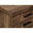 Office File Cabinet On Rolling , Brown Laminate, With Ample Storage Contemporary Cabinet, Functionality