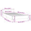 Base de lit en tissu Pranavi vidaXL, support de lattes, sans matelas-1495592227-1495592252