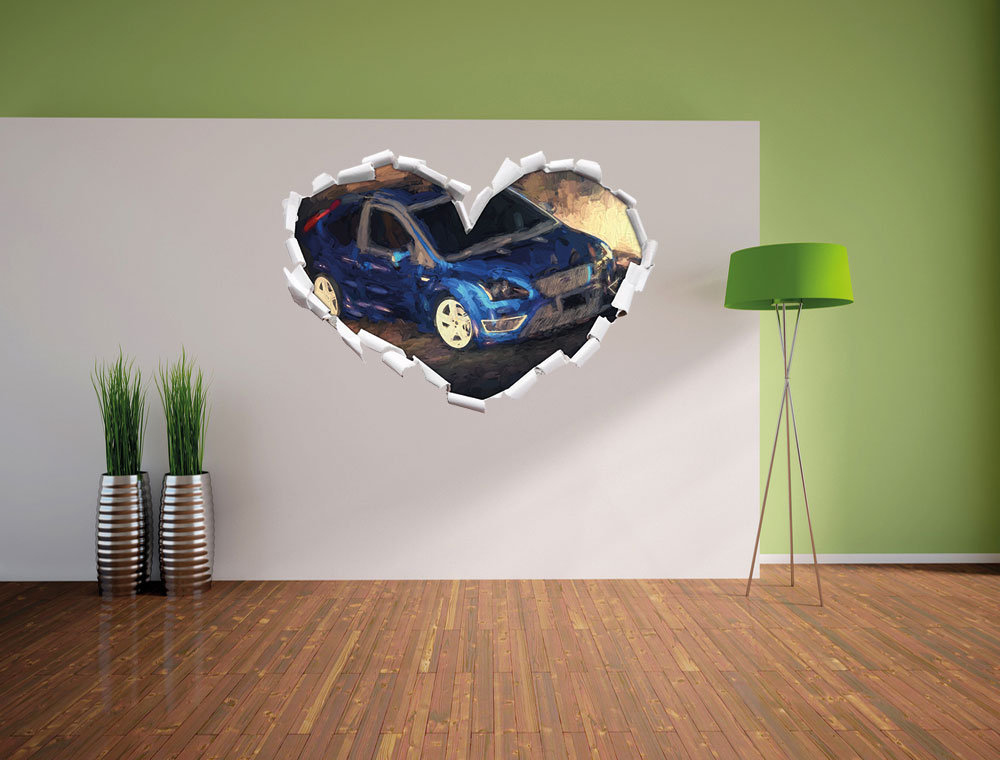 Ford Focus RS Wandaufkleber