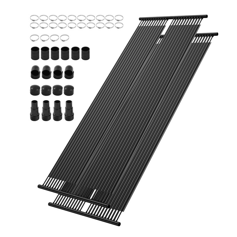 Solar Pool Heater 2.75 x 20 Foot Aboveground Pool Heating System( 2 Panels)