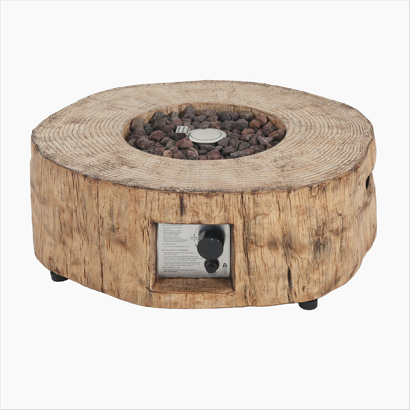 Patio Round Shape Fire Pit, 30, 000BTU