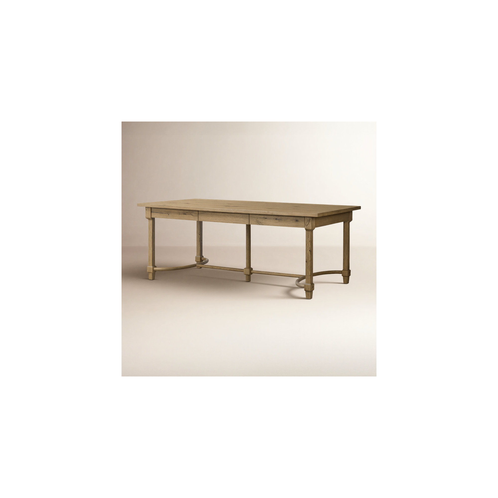 Edison Desk, Worn Oak