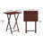 Set of 2 Folding TV Tray Tables, Compact Side Tables for Small Spaces-543948646-543948644