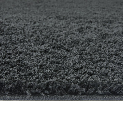 Solid Colour Machine Tufted Area Rug