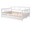 Lit de jour double en bois avec lit gigogne simple, peu encombrant-1045697425-1045697431