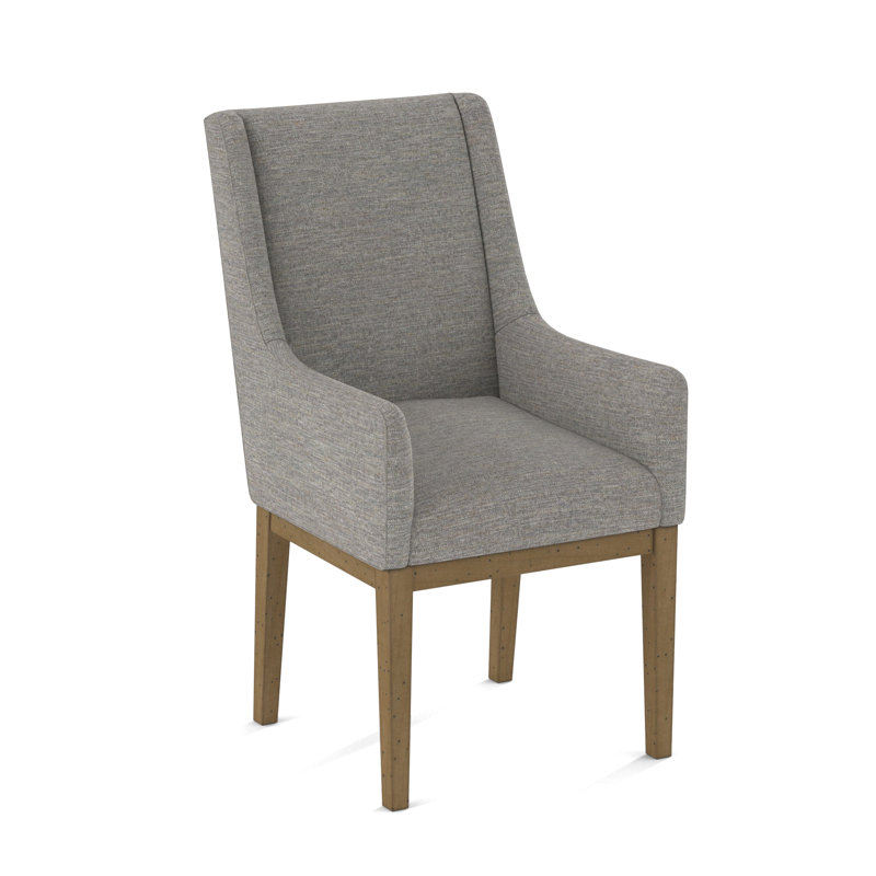 Upholstered Arm Chair, 61630-74, Black