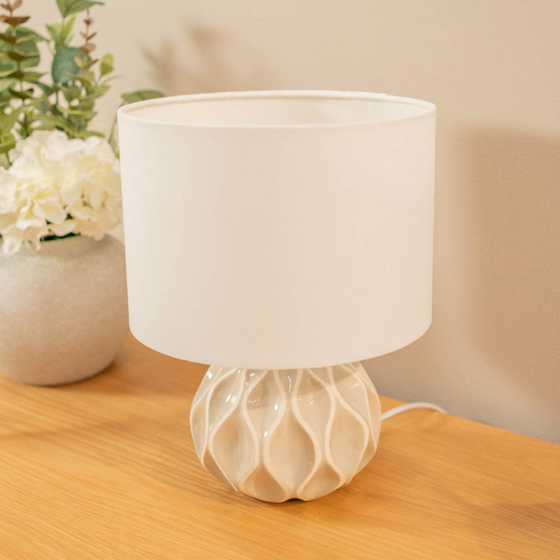 Calaya Ceramic Table Lamp, Yes