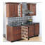 Rev-A-Shelf Wood Base Filler Pullout Spice Rack Organizer for New Kitchen Cabinets -48416178