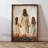 Elegant Decorative Framed MDF Painting, 13.8 x 18.5 x 0.1 inches | 100% MDF with 3 mm Thickness, 100% Pine Wood Frame | UV Printed Artwork for Stylish Home Decor, Perfect for Living Room or Office
