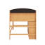Lit mezzanine en bois avec tête de lit à DEL et garde-robe et armoire de rangement, cadre de lit mezzanine avec garde-corps de sécurité-1310836327-1310836326