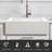 Single Bowl Fireclay Kitchen Sink-88991808