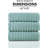 Fralick Ribbed Turkish Cotton Bath Sheet Set-528915495