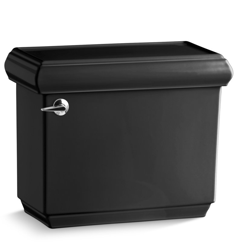 Memoirs Classic 1.28 GPF Toilet Tank, Noir