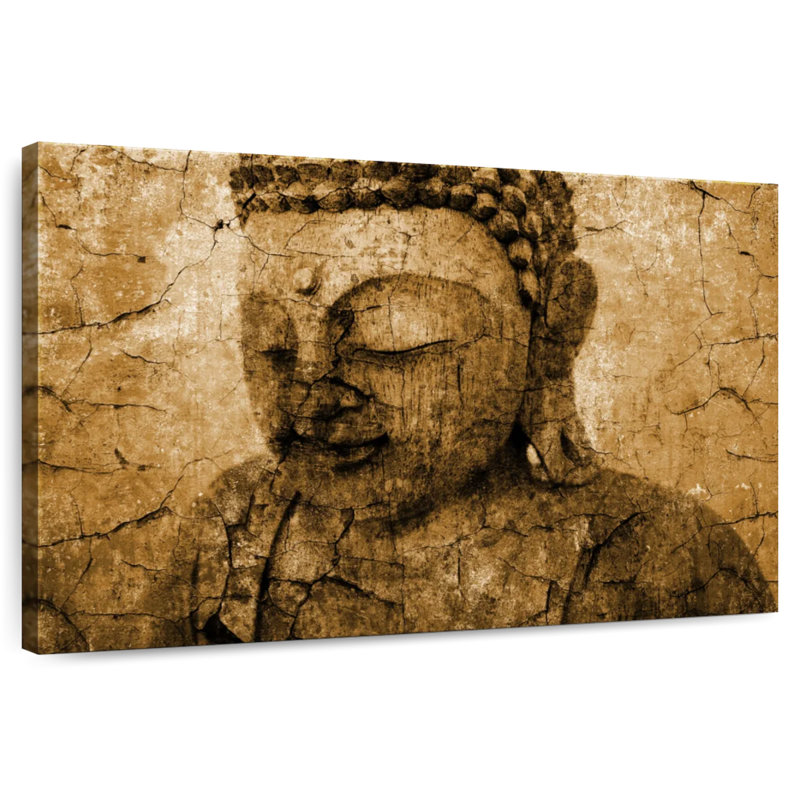Adella Old Buddha, 24" H x 36" W