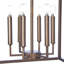 Madison 6 - Light Lantern Geometric Chandelier