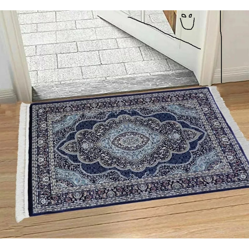 Indoor Doormat, Blue