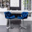 Tabouret de bar Breni Velvet Diamond-1067095787