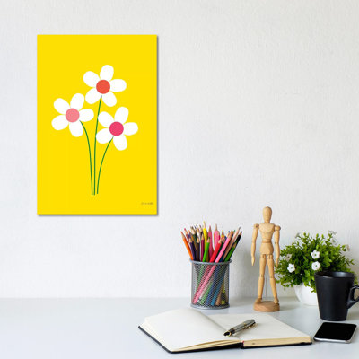 Daisies II by Ann Kelle - Wrapped Canvas Gallery-Wrapped Canvas Giclée