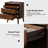Sebrina Mid-century Modern 24''W 3-Drawer End Table with Charging Station and Solid Wood Legs-1490224930