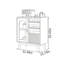 Commode d'appoint multifonctionnelle en bois massif-1026227691